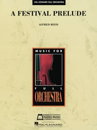 Festival Prelude for Orchestra Orchestra sheet music cover